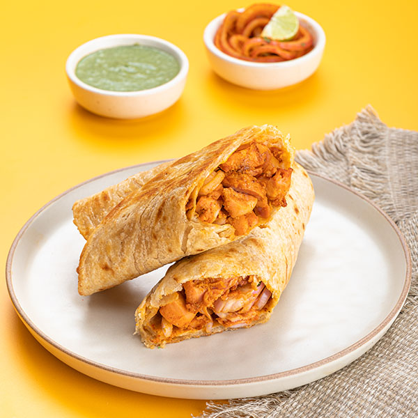 Chicken Tikka Roll.