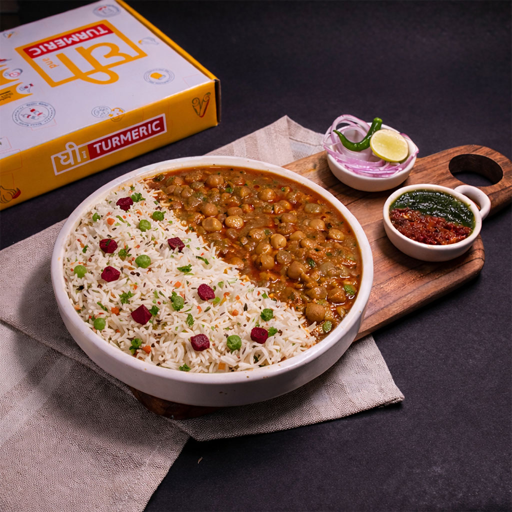 Chole Rice Bowl